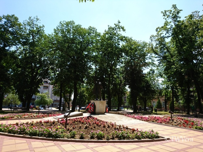 Gradski park, Bela Crkva street, Vojvodina, Serbia