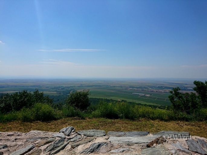 Panoramic view from Vršac hill, Serbia