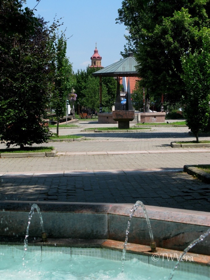 Vršac city center, Serbia
